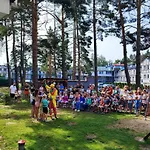 12b Niebieskie Z Basenem Krytym, Odkrytym, Sala Zabaw, Animacjami Апартаменты Поддомбе