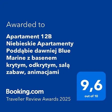 Daire 12b Niebieskie Z Basenem Krytym, Odkrytym, Sala Zabaw, Animacjami