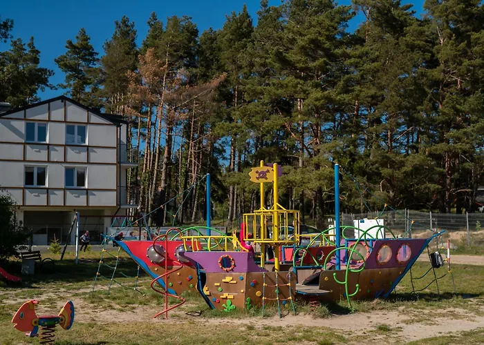 Apartamento 12b Niebieskie Z Basenem Krytym, Odkrytym, Sala Zabaw, Animacjami Poddąbie